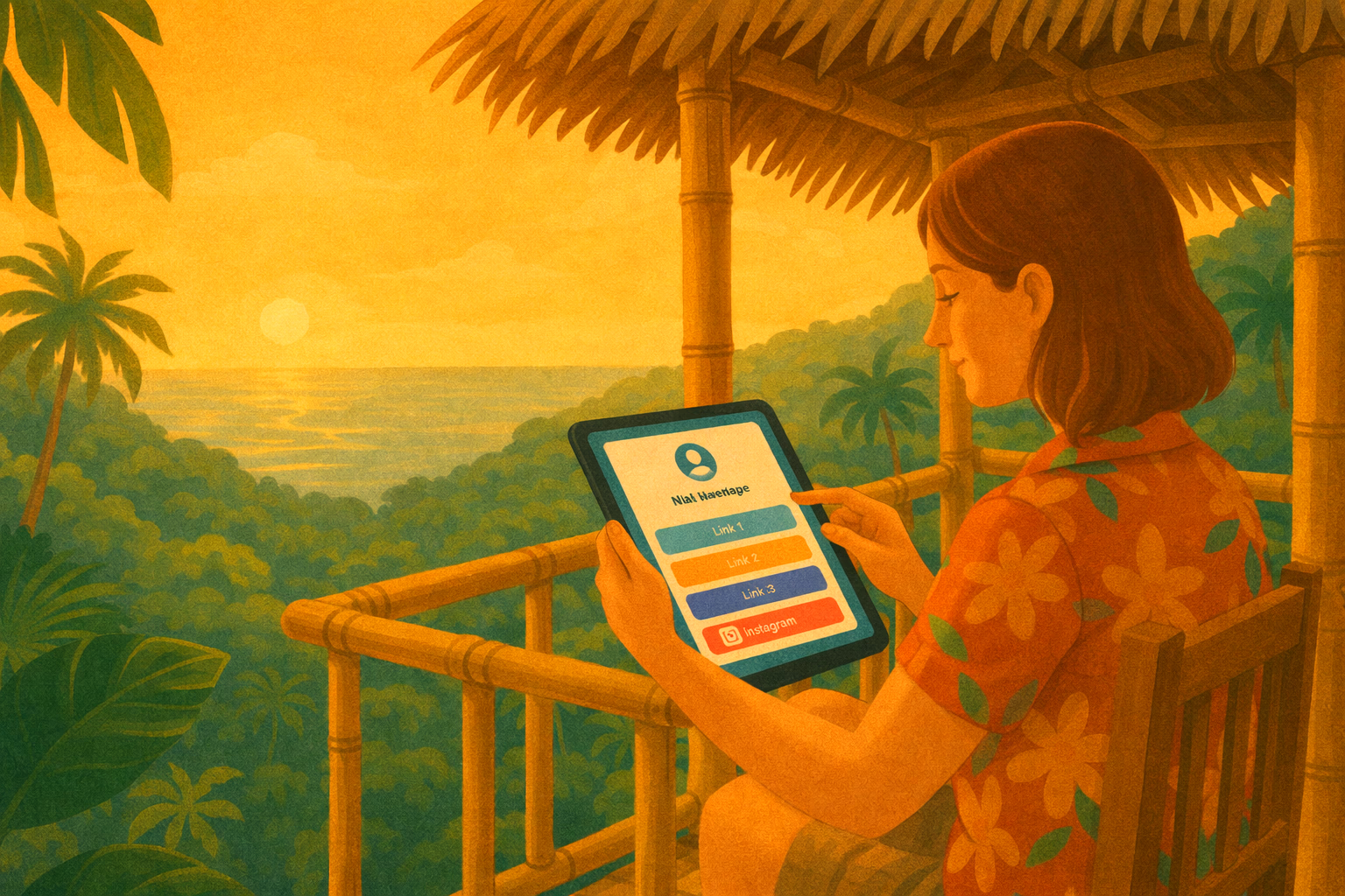 How to make a custom landing page for Instagram bio