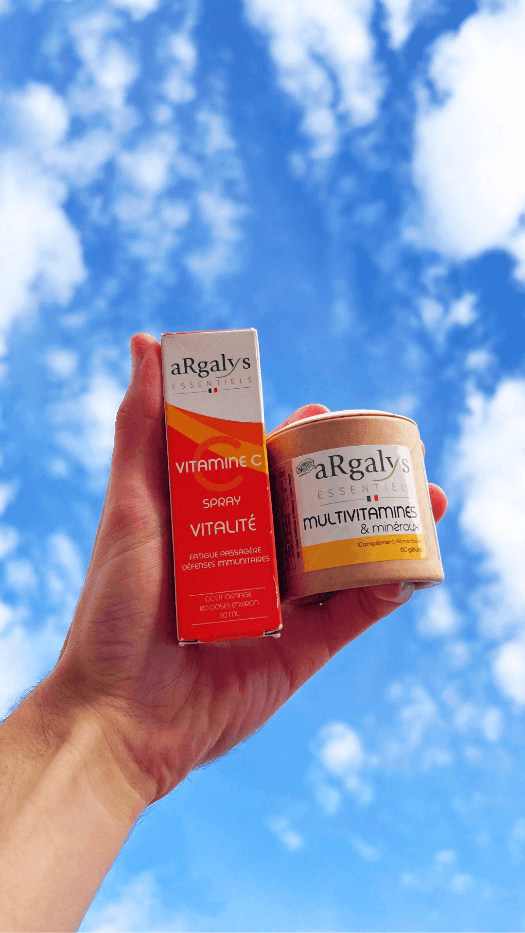 Argalys Essentiels is a Paage user based in France selling supplements online